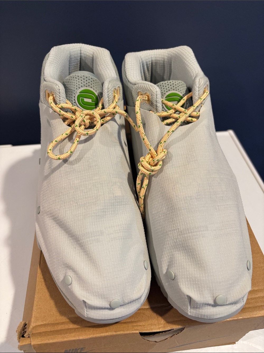 Nike Air Trainer 1 SP Travis Scott Grey Haze Olive Aura